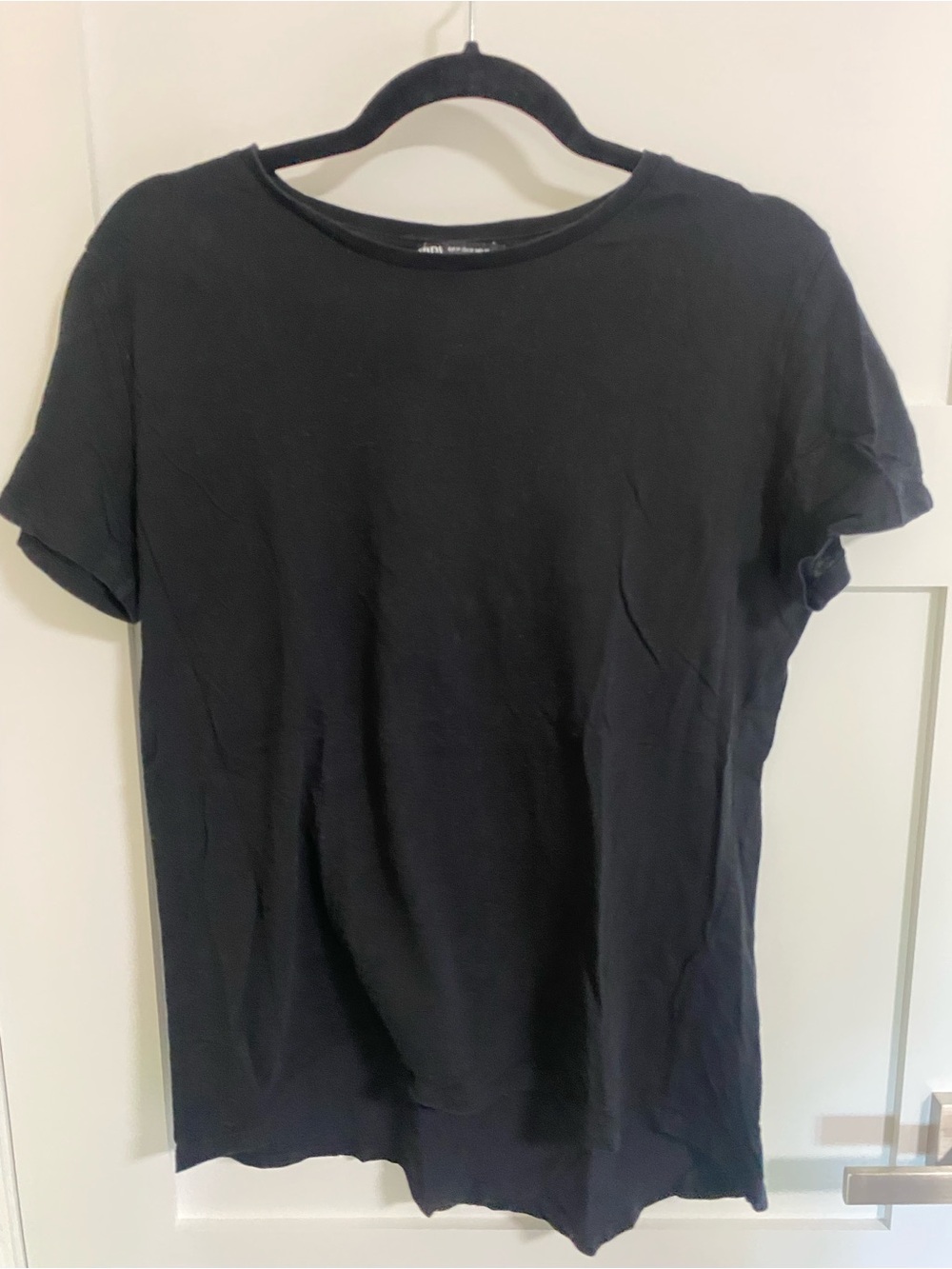 Classic Black Crewneck Women's Tee
